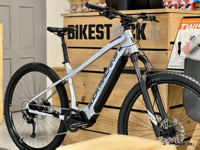 elektrokolo ROCK MACHINE Torrent e30-29 stříbrná/šedá