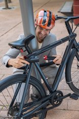 řetězový zámek ABUS 6206K/110 BK Goose Lock černý