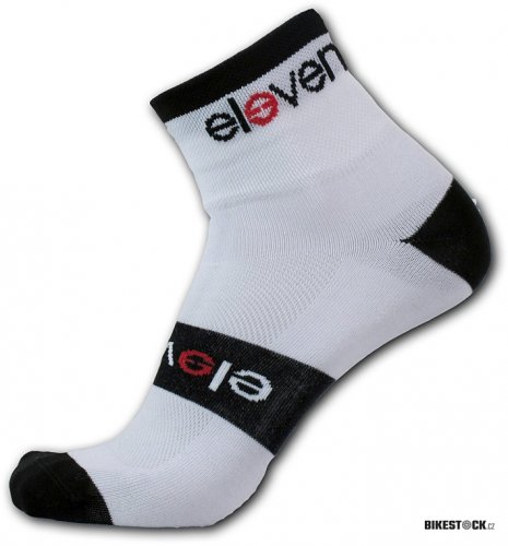 ponožky ELEVEN Howa PREMIUM vel. 8-10 (L) bílé/černé