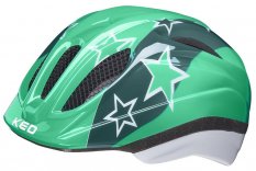 přilba KED Meggy II Trend S green stars 46-51 cm