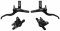 brzda kotoučová SHIMANO Deore MT410 p+z (750+1450 mm) komplet  (zadní J-kit)