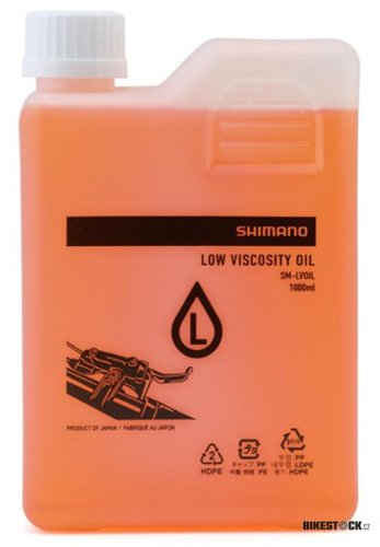 minerální olej hydraulický SHIMANO nízkoviskózní 1000 ml SM-LVOIL