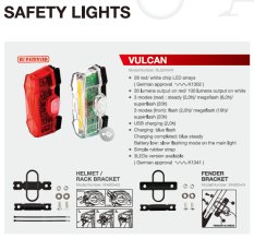 držák SMART pro blikačku USB RL-324 na koš/nosič/přilbu