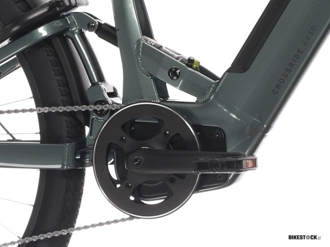elektrokolo Rock Machine Crossride e450 FS Touring Ocean Grey/Black