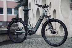 elektrokolo Rock Machine Crossride e450 FS Touring Ocean Grey/Black