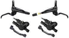 brzda kotoučová SHIMANO MT501 p+z (750+1500 mm) komplet  čer.hadice (zadní J-kit)