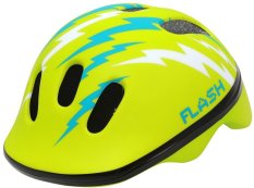 přilba ROCK MACHINE Flash Kids zelená vel. XS 44-48cm
