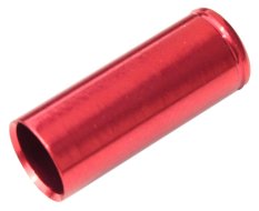 koncovka bowdenu MAX1 CNC Alu 5 mm červená 100 ks