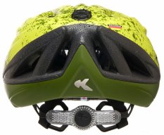 přilba KED Street Junior Pro S forest green yellow green matt 49-55 cm