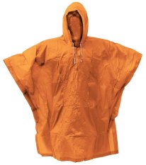 pláštěnka PVC pončo oranžová