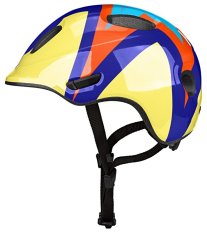 přilba KED Meggy Spark S Starburst Yellow Blue 45-50 cm