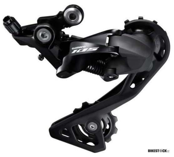 měnič SHIMANO 105 RD-R7000, 11 speed dlouhé vodítko černý