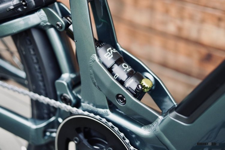 elektrokolo Rock Machine Crossride e450 FS Touring Ocean Grey/Black