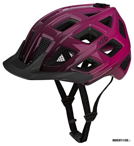 přilba KED Crom XL Pink Black matt 60-64 cm