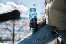 lahev FIDLOCK Bottle Twist Life 700 ml modrá + Bike Base