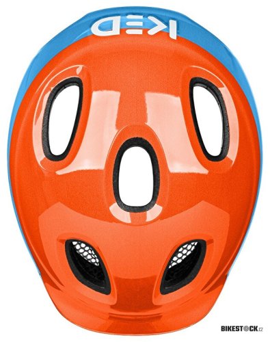 přilba KED Meggy Spark M Dotty Skyblue Orange 50-55 cm