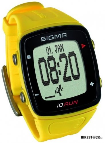 pulsmetr SIGMA ID.Run žlutý
