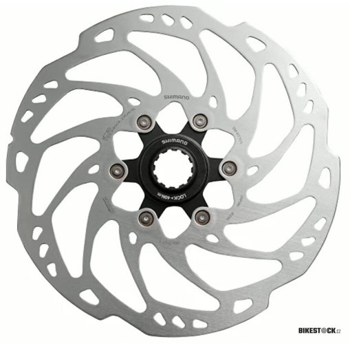 brzdový kotouč SHIMANO SLX SM-RT70-E 203mm Center lock, Ice technology, v krabičce