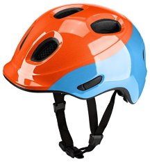 přilba KED Meggy Spark S Dotty Skyblue Orange 45-50 cm