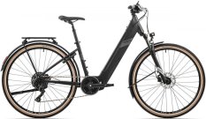 elektrokolo Rock Machine Crossride e450 Touring matná černá/stříbrná