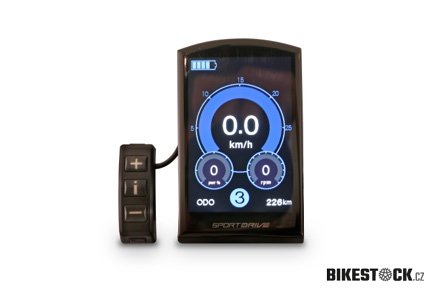 elektrokolo Rock Machine Crossride e450 FS Touring Sand Grey/Black