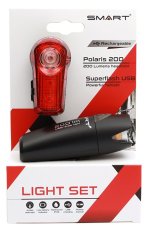 sada osvětlení SMART Polaris 200 / Superflash USB