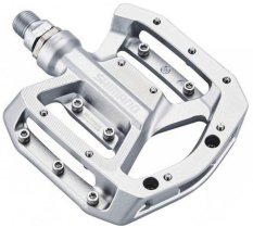 pedály SHIMANO PD-GR500 Flat stříbrné, v krabičce
