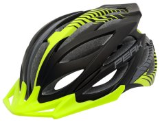 přilba ROCK MACHINE Peak černo/zelená vel. S/M 56-58cm
