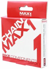 řetěz MAX1 E-bike 9 speed, 124L, šedý, se spojkou