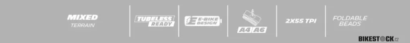plášť MICHELIN E-Wild Front 29x2,60 Racing Line Kevlar TS TLR