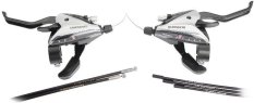 řazení SHIMANO Altus ST-EF652P9 9speed stříbrné +lanka, bowdeny, koncovky, Al zak.nýty,(v krabičce)