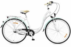 kolo STORM Dublin Alu 26" 3sp. 15" bílé / mořské modré