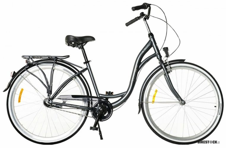 kolo STORM Barcelona 28" 3sp. 19" šedá metalíza