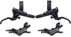 brzda kotoučová SHIMANO SLX M7120 čtyřpístková p+z (900+ 1700 mm) komplet bez kotoučů (zadní J-kit)