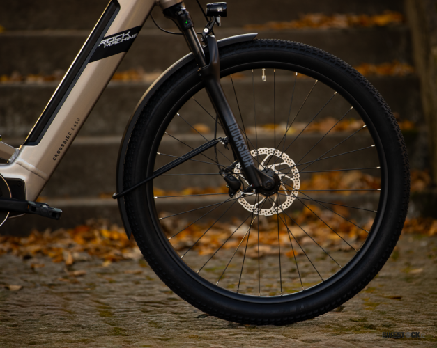 elektrokolo Rock Machine Crossride e450 FS Touring Sand Grey/Black