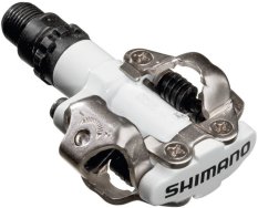 pedály SHIMANO SPD PD-M520W bílé s kufry SM-SH51, v krabičce