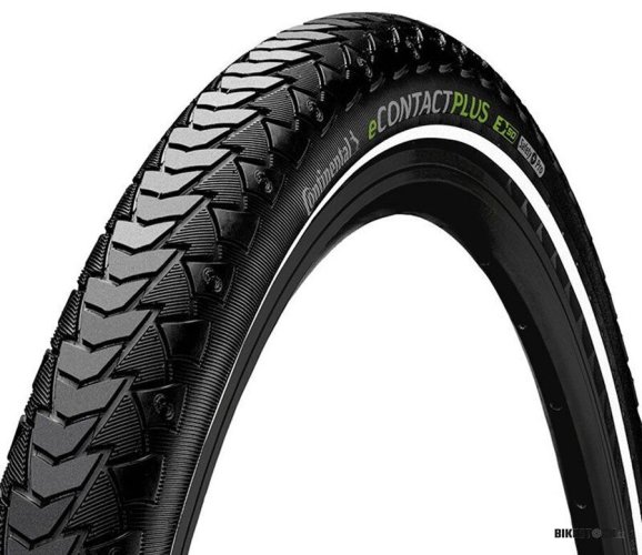 plášť CONTINENTAL Contact Plus 47-622 E-50 černý s reflexním proužkem