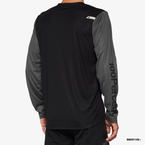 dres 100% Airmatic Long Sleeve Jersey black