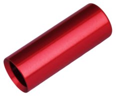 koncovka bowdenu MAX1 CNC Alu 4 mm červená 100 ks