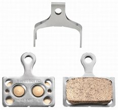 brzdové destičky SHIMANO K04S metal, v krabičce