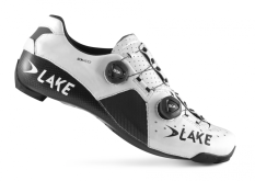 tretry LAKE CX403 Carbon bílo/černé