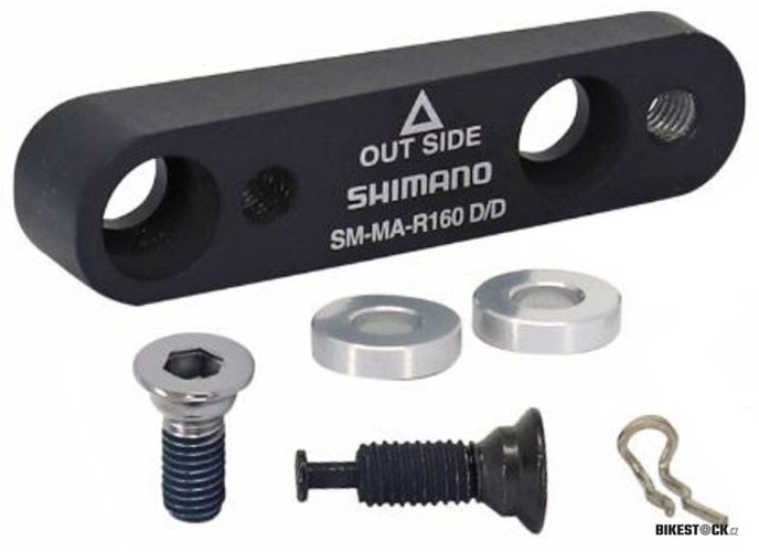 adaptér kotoučové brzdy SHIMANO SM-MA-R160-DD, 160mm zadní