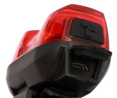 blikačka zadní SMART Two Eyes USB, dobíjecí