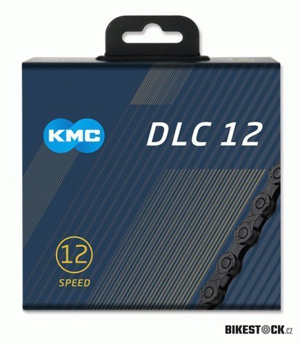 řetěz KMC DLC 12 černý v krabičce 126 čl.