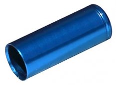 koncovka bowdenu MAX1 CNC Alu 5 mm utěsněná modrá 100 ks