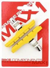 brzdová botka závit MAX1 72 mm žlutá
