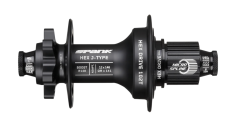 zadní náboj SPANK HEX J-Type Boost 32 děr - ořech Microspline, černá