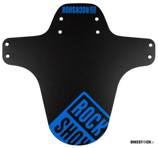 blatník Rock Shox do odpružené vidlice černý-lesklý modrý potisk SID ultimate