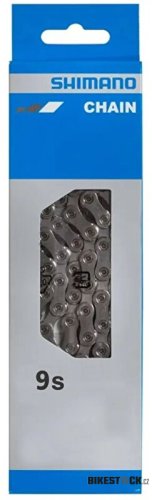 řetěz SHIMANO CN-HG53 9 speed 114 článků, v krabičce