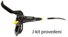 brzda kotoučová SHIMANO SLX M7100 p+z (1000+1700 mm) komplet  (J-kit), v krabičce